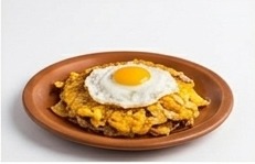 Humitas y café